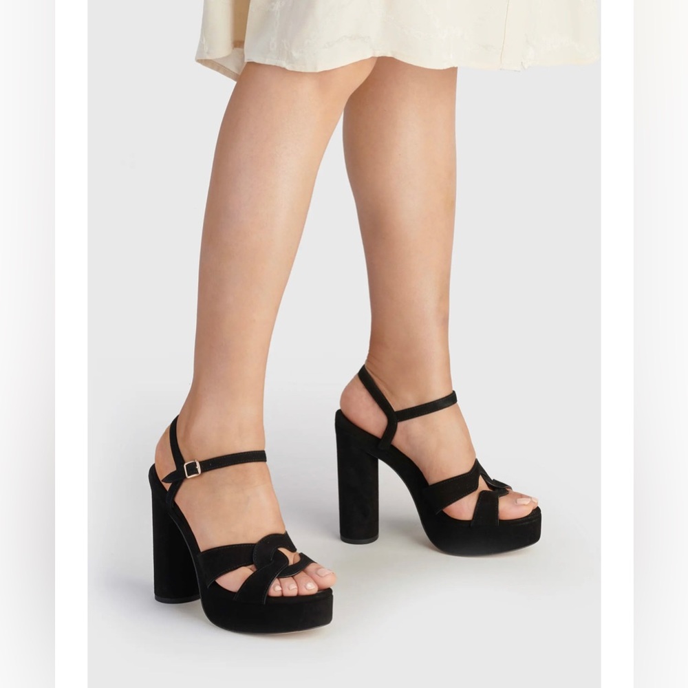 🖤🖤Coach Women's Talina Platform Dress Sandals Size 5 - Picture 8 of 9